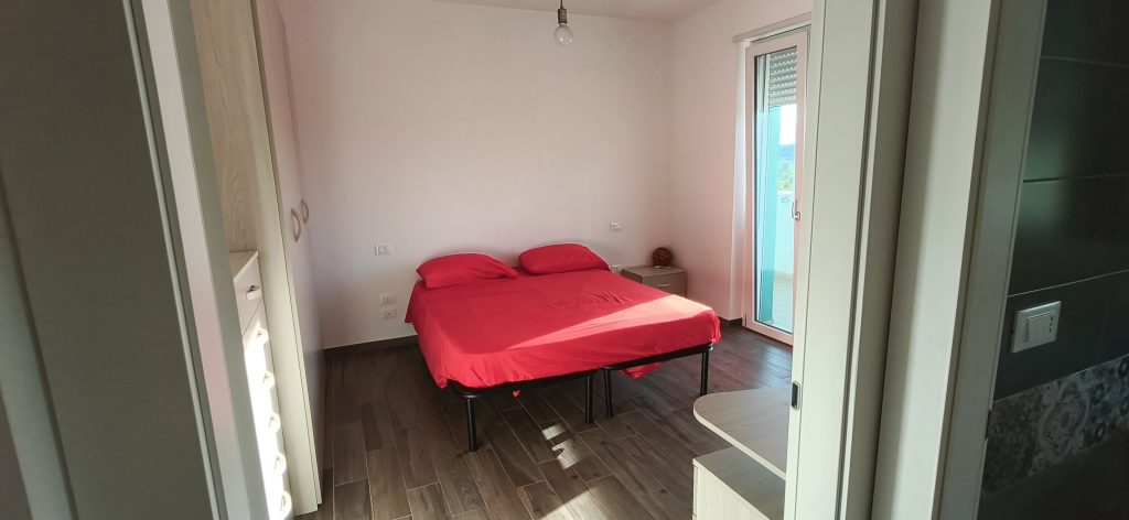 Al Bivio Blu - camera da letto con letto matrimoniale